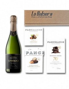 REGALO CAVA Y CHOCOLATE